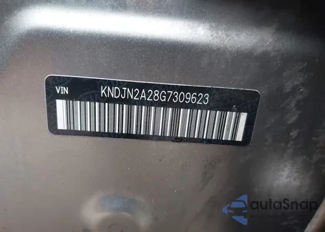 2016 Kia Soul из США, поврежденный, VIN KNDJN2A28G7309623